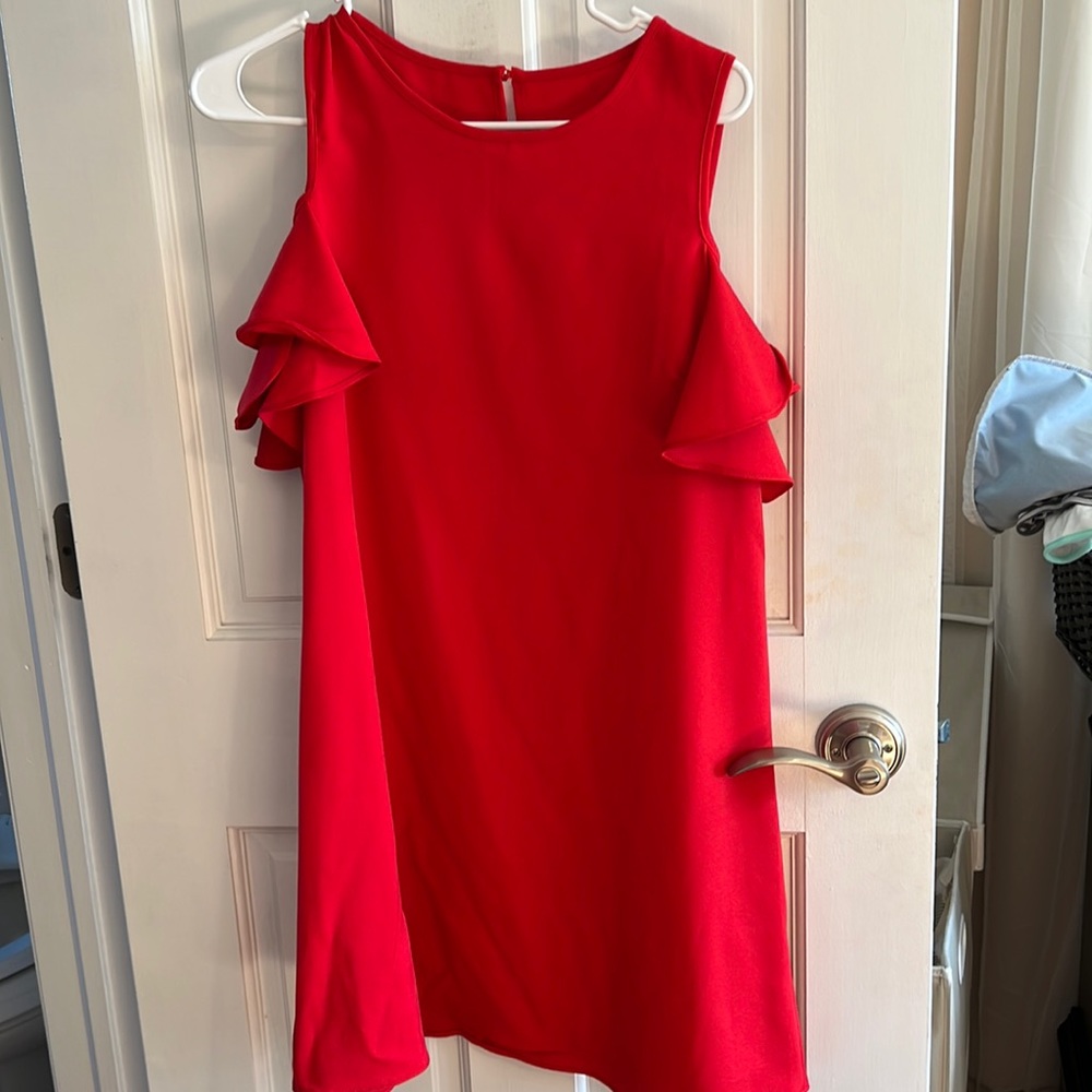 Red dress